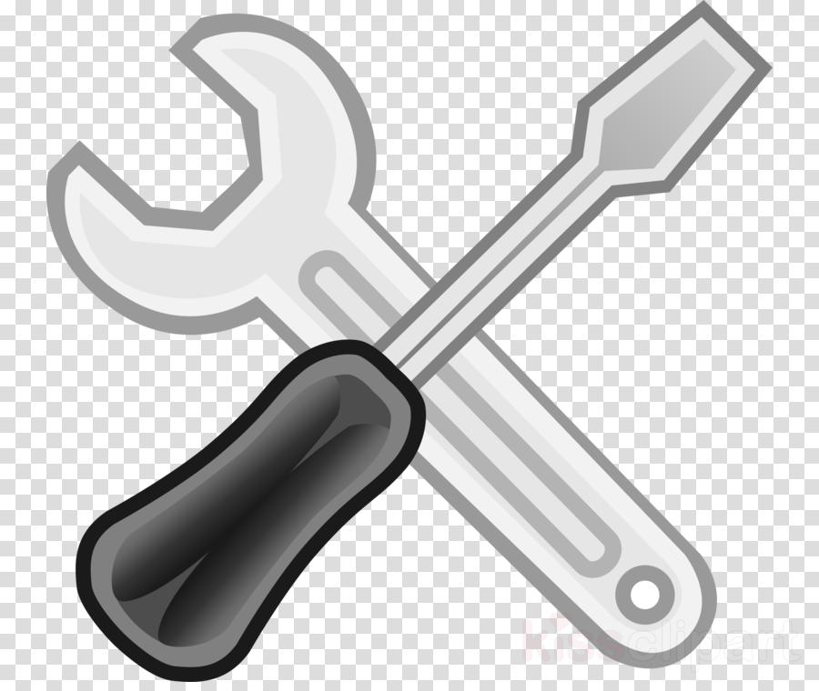 Screwdriver Clipart Hand Tool Screwdriver Spanners - Screwdriver (900x760), Png Download