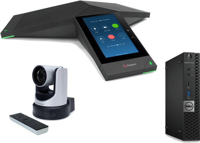 Polycom Trio 8500 Plus Zoom Room - Polycom With Zoom Room (800x500), Png Download