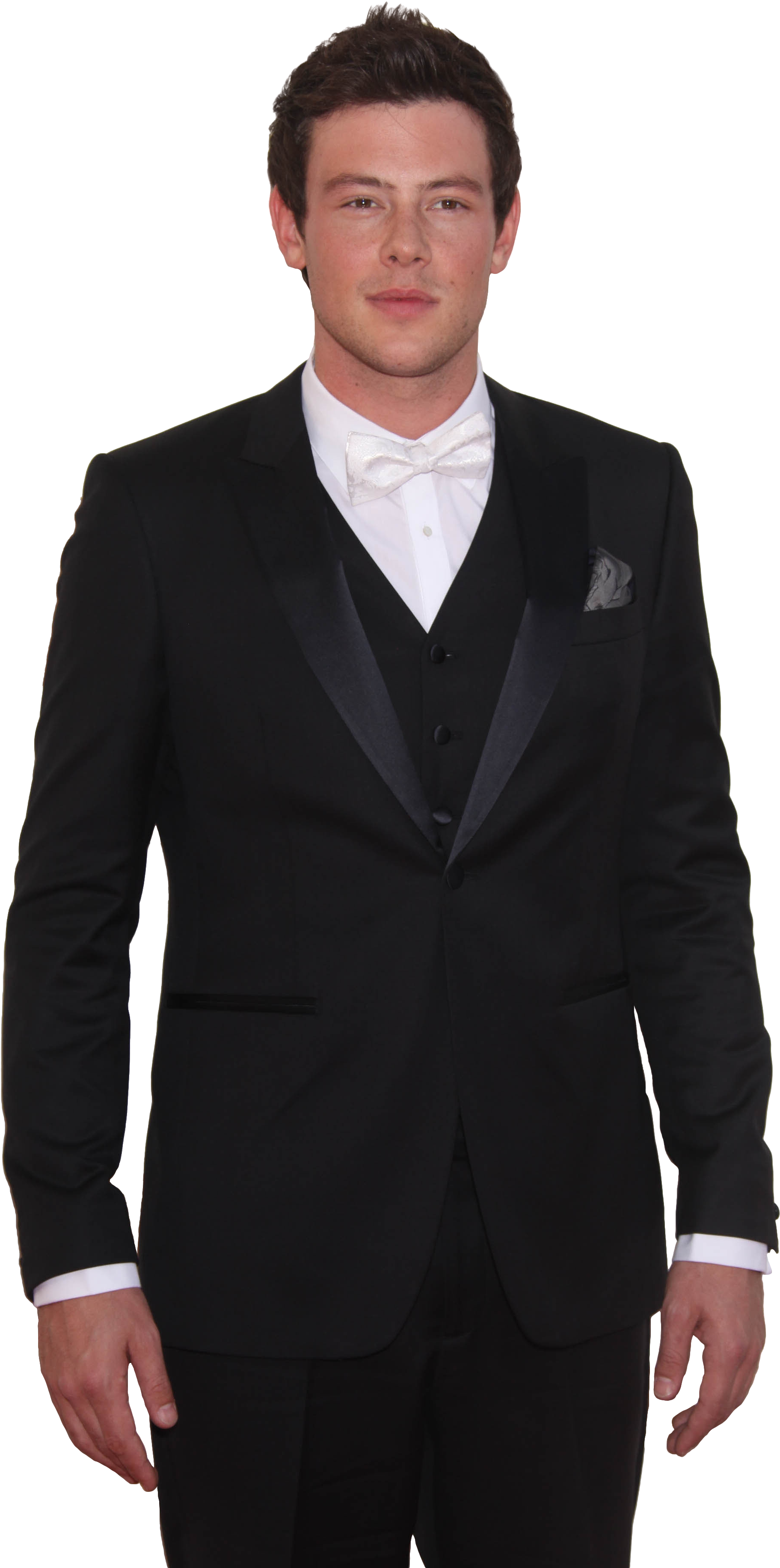 Cory Monteith Png Pic - Bow Tie Tuxedo Girl (2452x3816), Png Download