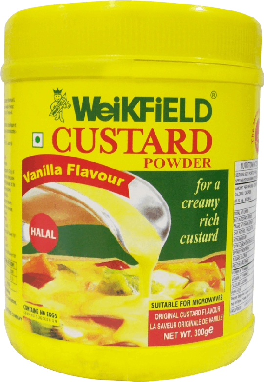Weikfield Custard Powder Butterscotch Flavour 75gms (980x1110), Png Download