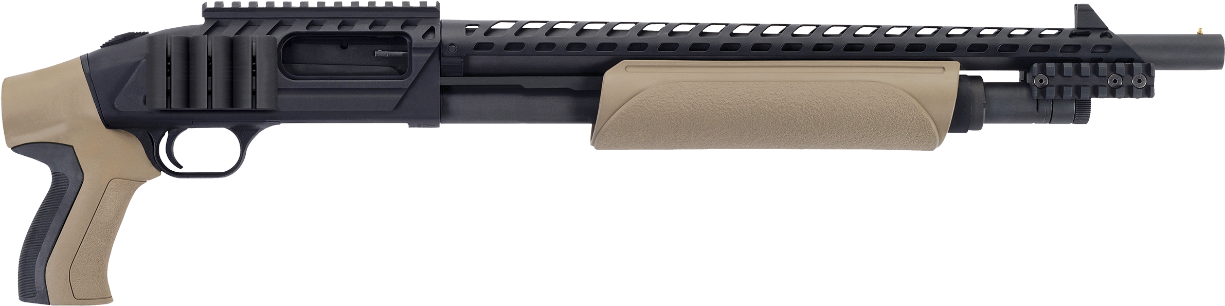 Quick View - Mossberg 500 Ati Tactical Cruiser (2480x771), Png Download