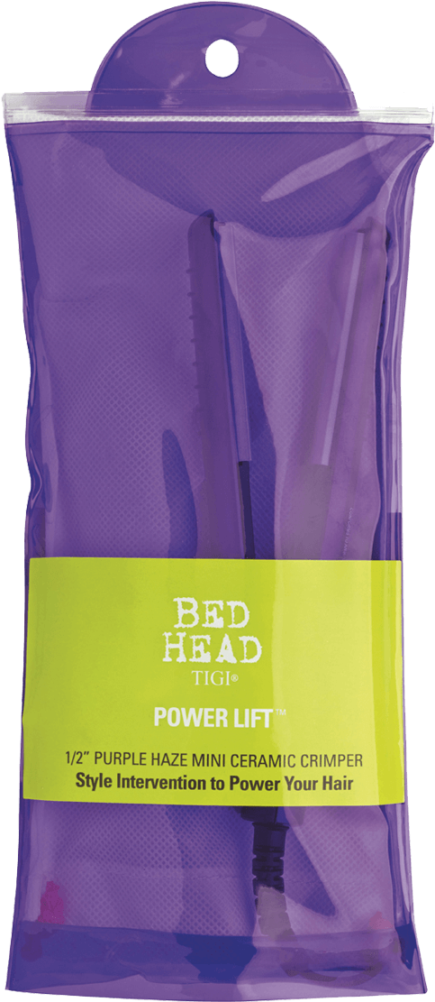 Zoom - Bed Head 1/2" Purple Haze Mini Ceramic Crimper (574x1200), Png Download