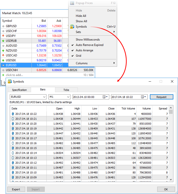 The Dialog Features Two New Tabs - Mql5 History (728x794), Png Download