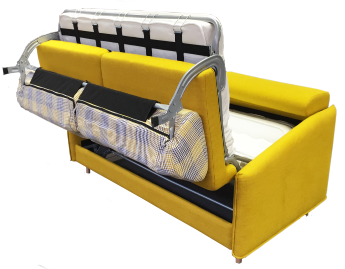 1 - Sofa Bed (720x553), Png Download