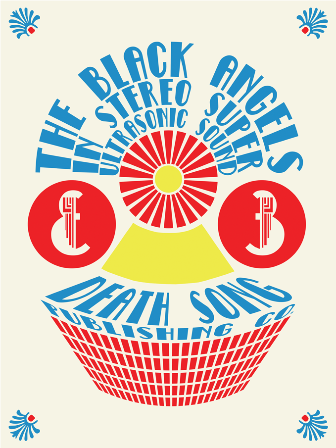The Black Angels Death Song Poster - Black Angels Death Song T Shirt (1000x1000), Png Download