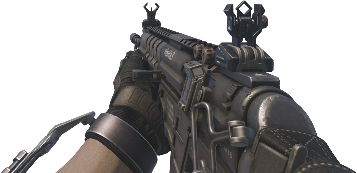 Hbra3 Raider Aw - Cod Aw Armes Png (1180x568), Png Download