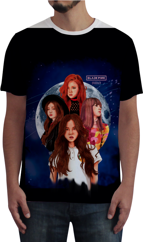 Camiseta Fullprint Blackpink - T-shirt (800x800), Png Download