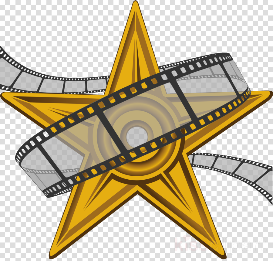 Film Star Png Clipart Hollywood Walk Of Fame Film Festival - Film (900x860), Png Download