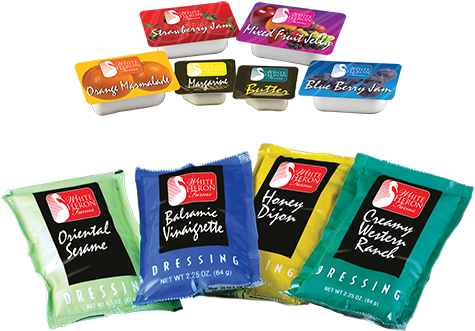 Supporting Qsrs With Condiment Packaging - Sock (744x425), Png Download