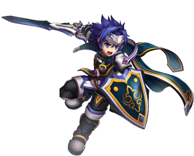 Ronan Erudon From Grand Chase As A Playable Character - Grand Chase Aegis Knight (800x709), Png Download