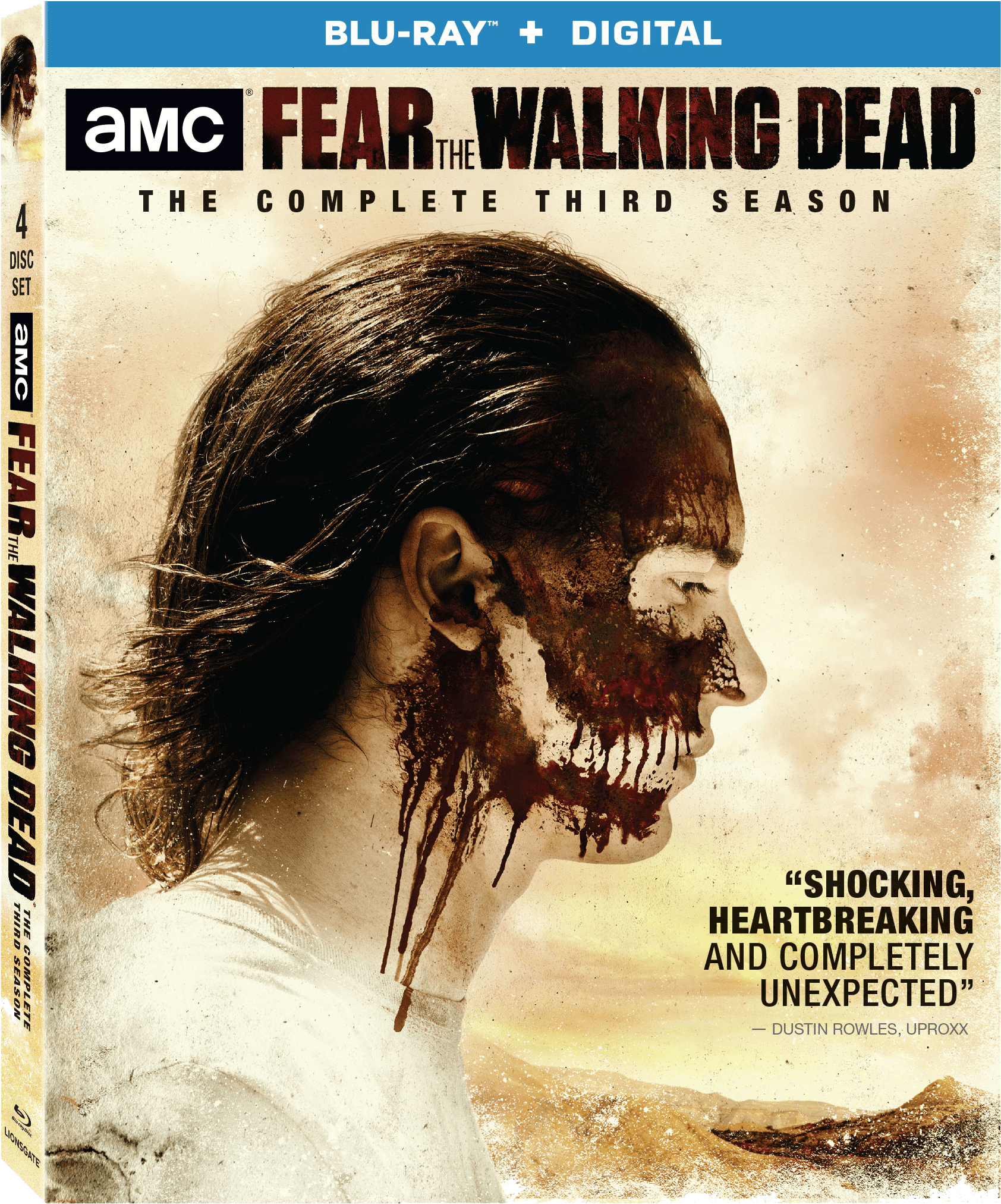 Fear The Walking Dead: The Complete Third Season (1920x2550), Png Download