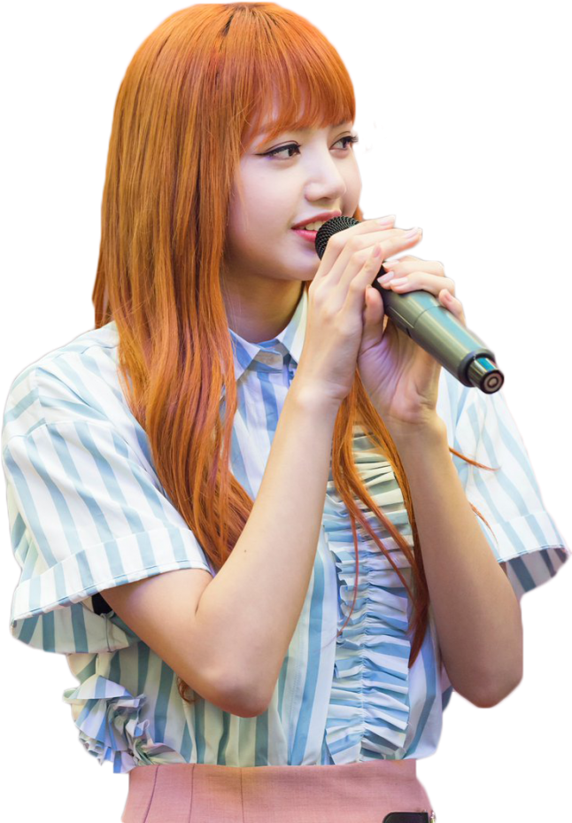 #blackpink Lisa #blackpink #blackpink Lisa В Эру As - Blackpink Lisa Microphone (700x1051), Png Download