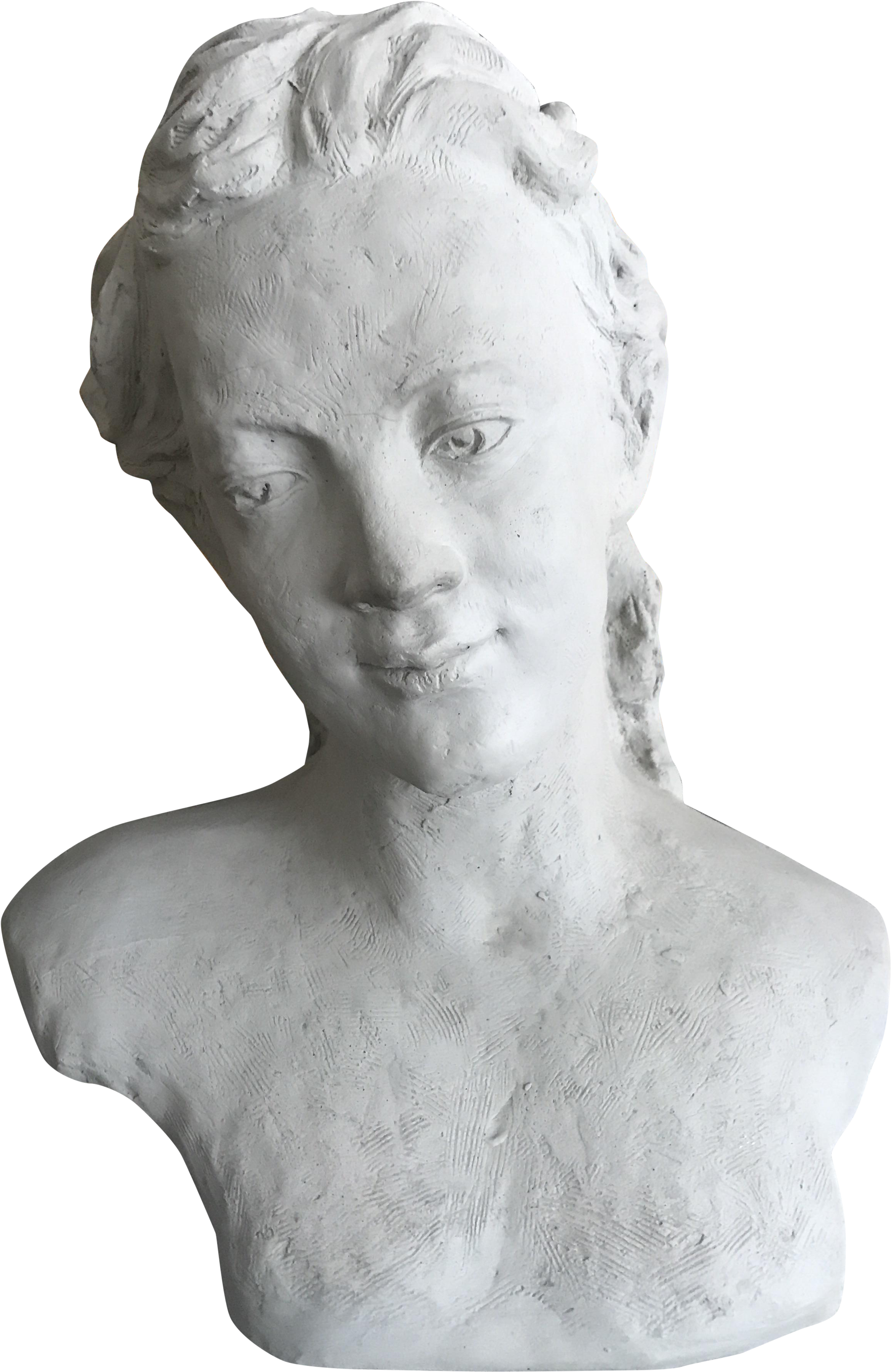 Female Bust Chairish - Portable Network Graphics (2580x3972), Png Download