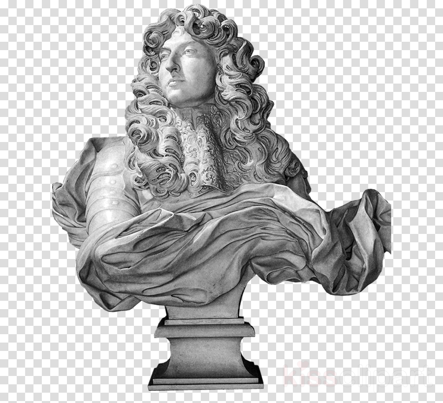 Bust Of Louis Xiv Clipart Louis Xiv Of France Palace (900x820), Png Download