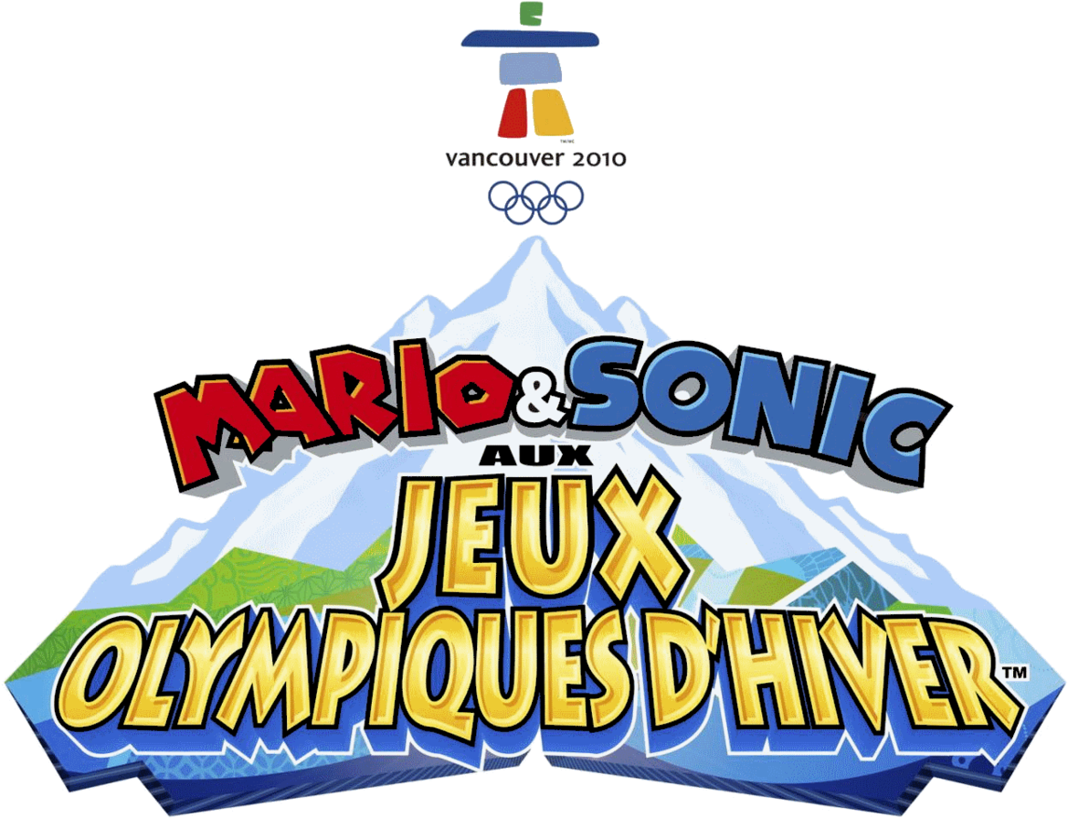 Mario And Sonic At The Olympic Winter Games Logo (1200x952), Png Download