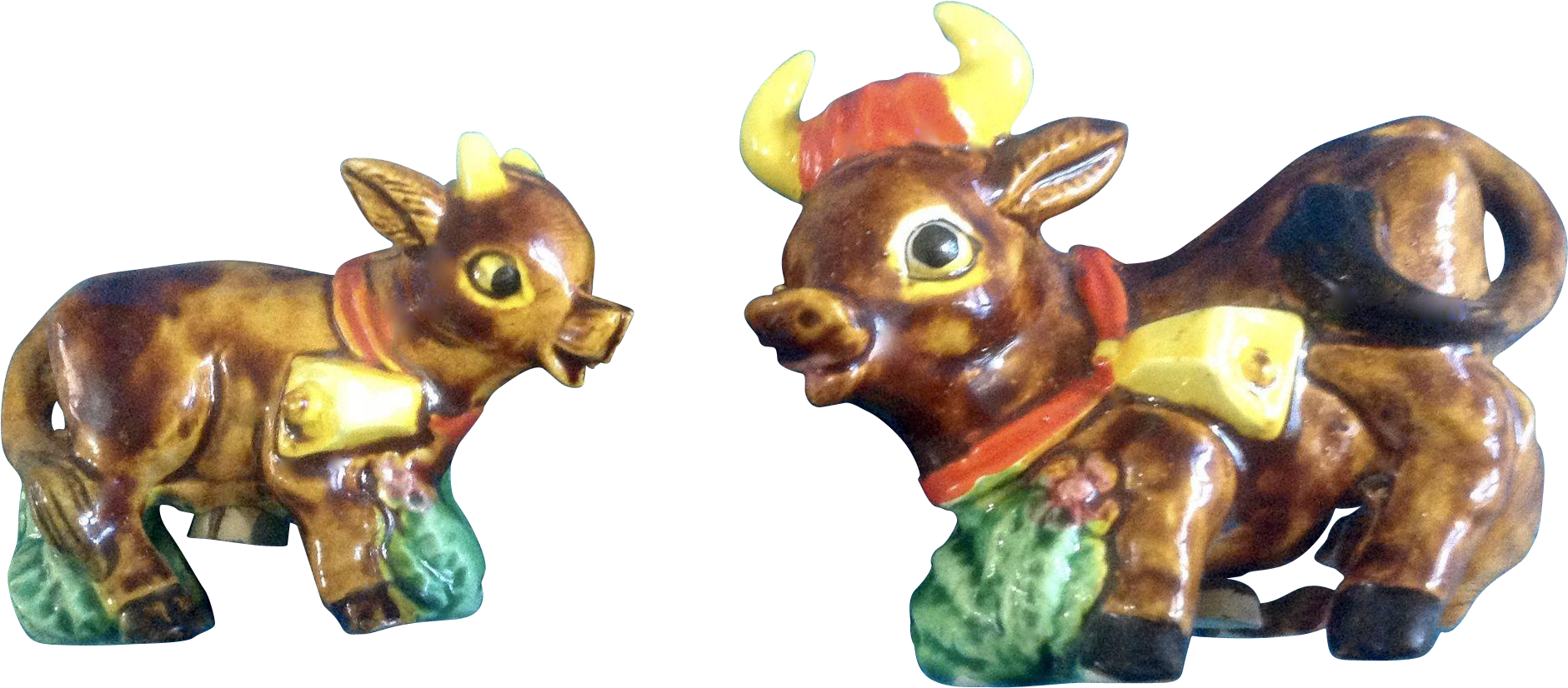 Palmar Salt & Pepper Shakers Bull Cow M - Salt And Pepper Shakers (1880x1880), Png Download