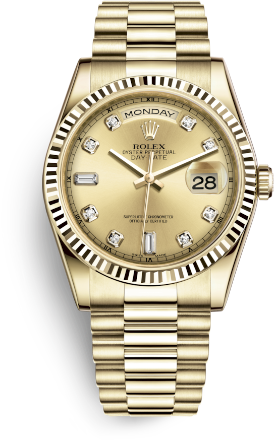 Rolex Day-date 36 Watch - Rolex Day Date Meteorite Dial (720x1100), Png Download