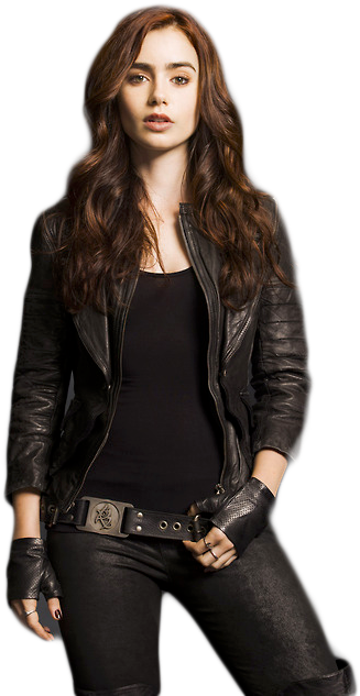 Lily Collins Png - Mortal Instruments City Of Bones Clary (500x667), Png Download