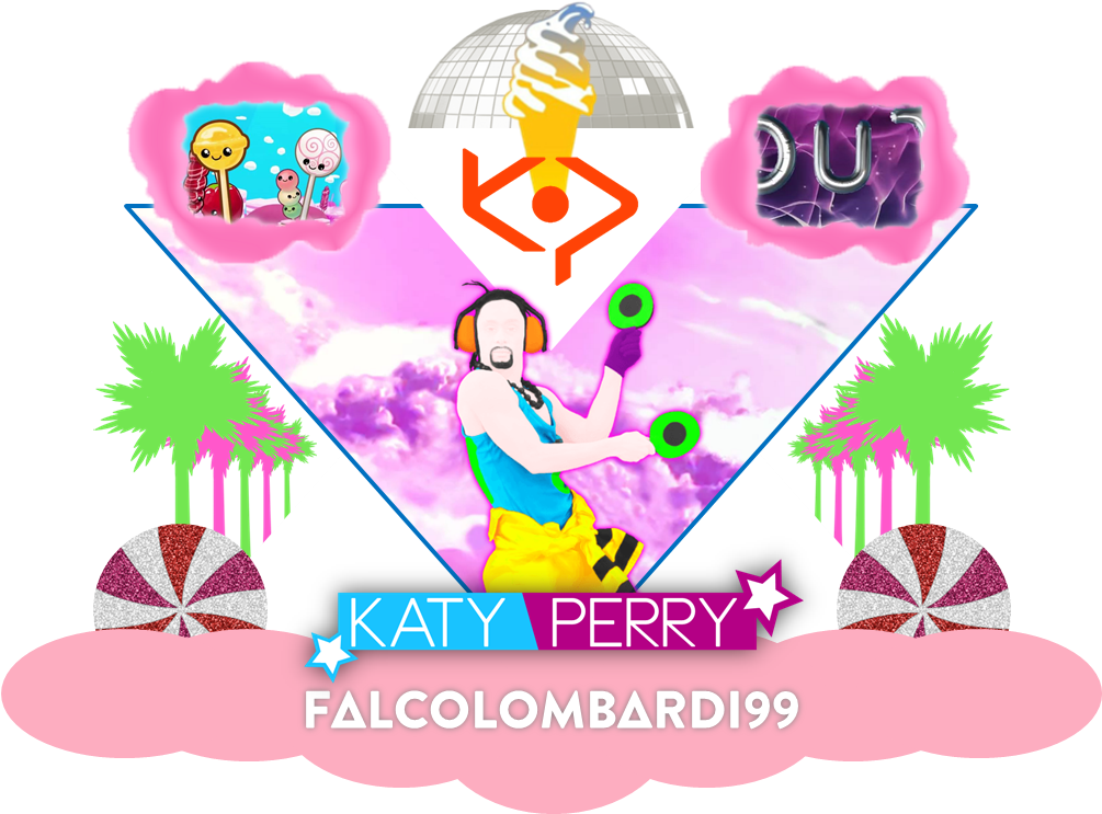 Falco Katy Sticker - Katy Perry (1004x754), Png Download