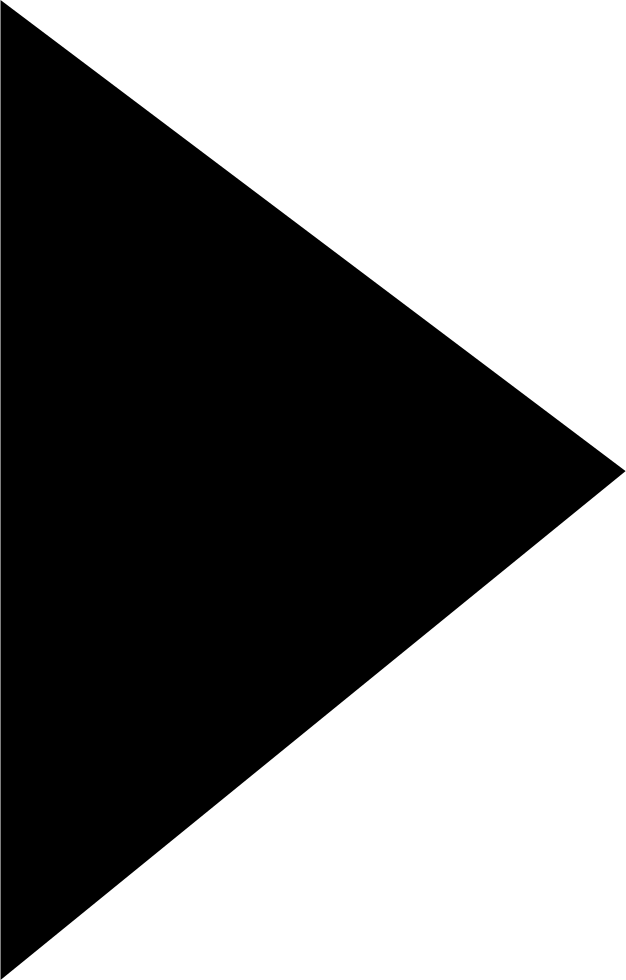 Right Side Bar Touch Arrow Comments - Black Play Button Icon (626x980), Png Download