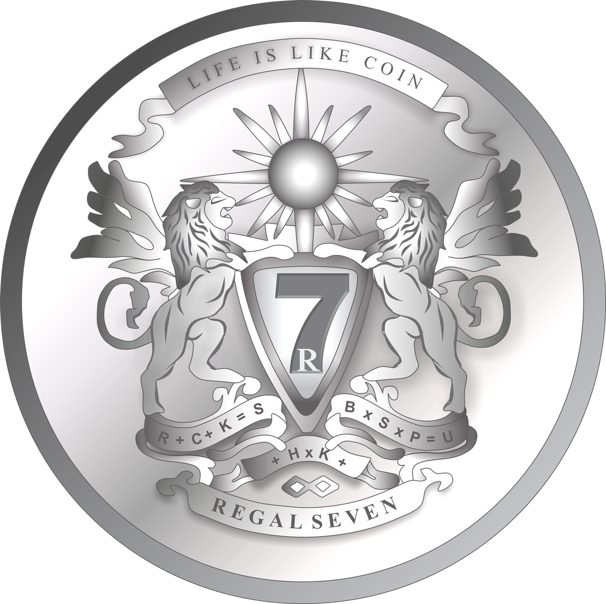 15 Replies 4 Retweets 59 Likes - Regalcoin Logo (1200x1197), Png Download