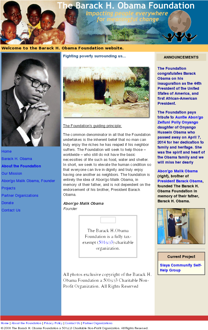 The Barack H - Obama Senior. A Dream Fulfilled (1024x1123), Png Download