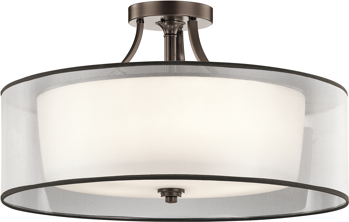 Loading Zoom - Semi Flush Lighting (1200x1200), Png Download