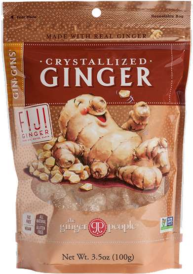 Crystallized Ginger Ginger Candy Cooking By The Ginger - Ginger People - Crystallized Ginger - 3.5 Oz. (515x600), Png Download