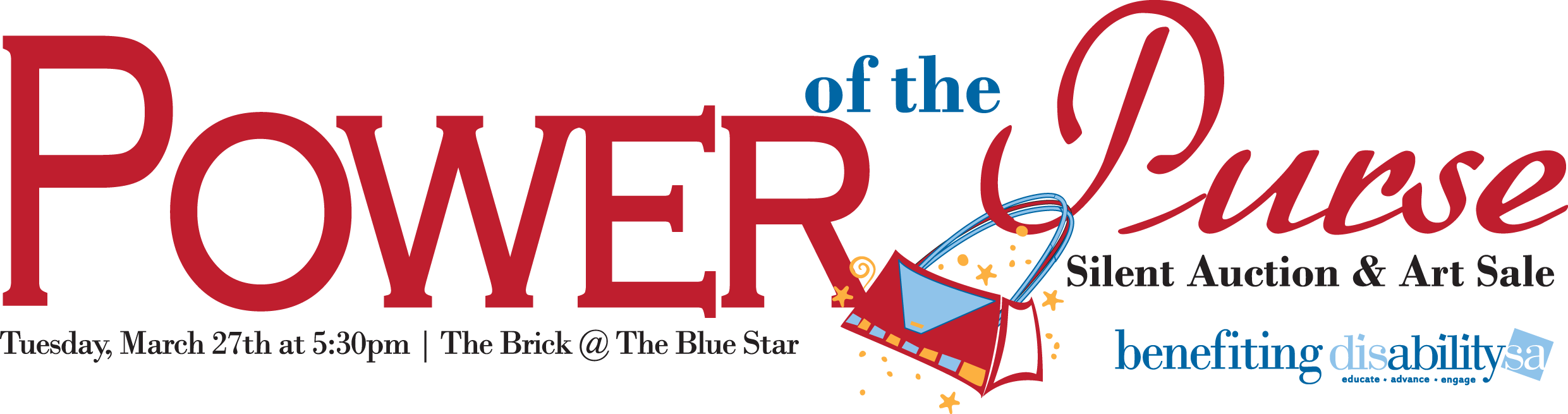 Power Of The Purse Event Logo - San Antonio (2481x655), Png Download