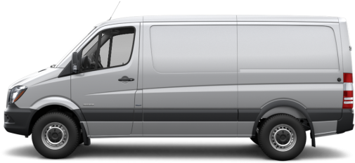 Sprinter 2500 V6 - 2018 Mercedes Benz Sprinter Extended Cargo Van (800x400), Png Download