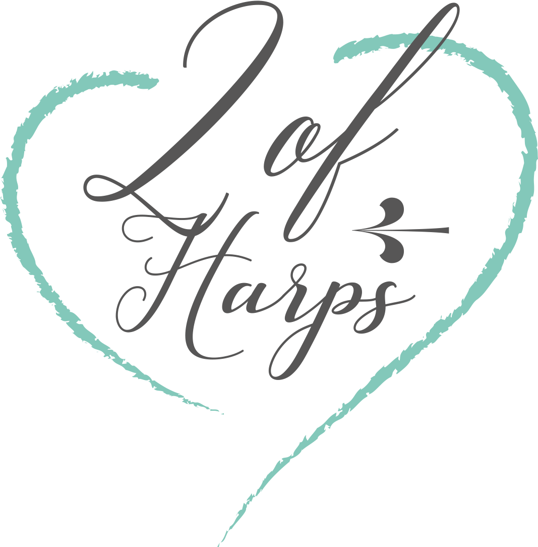 2 Of Harps (1069x1101), Png Download