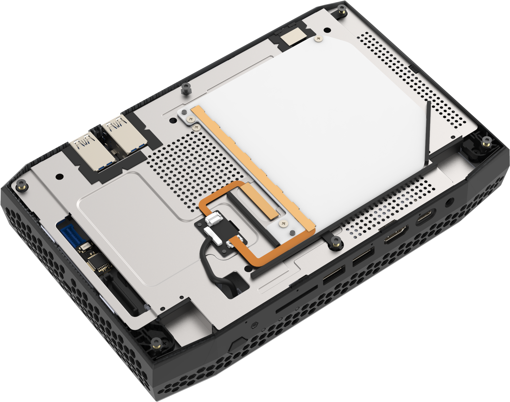 Hades Canyon Nuc - Intel Nuc 8 Premium Vr Capable Mini Pc Kit Nuc8i7hvk (4500x2023), Png Download