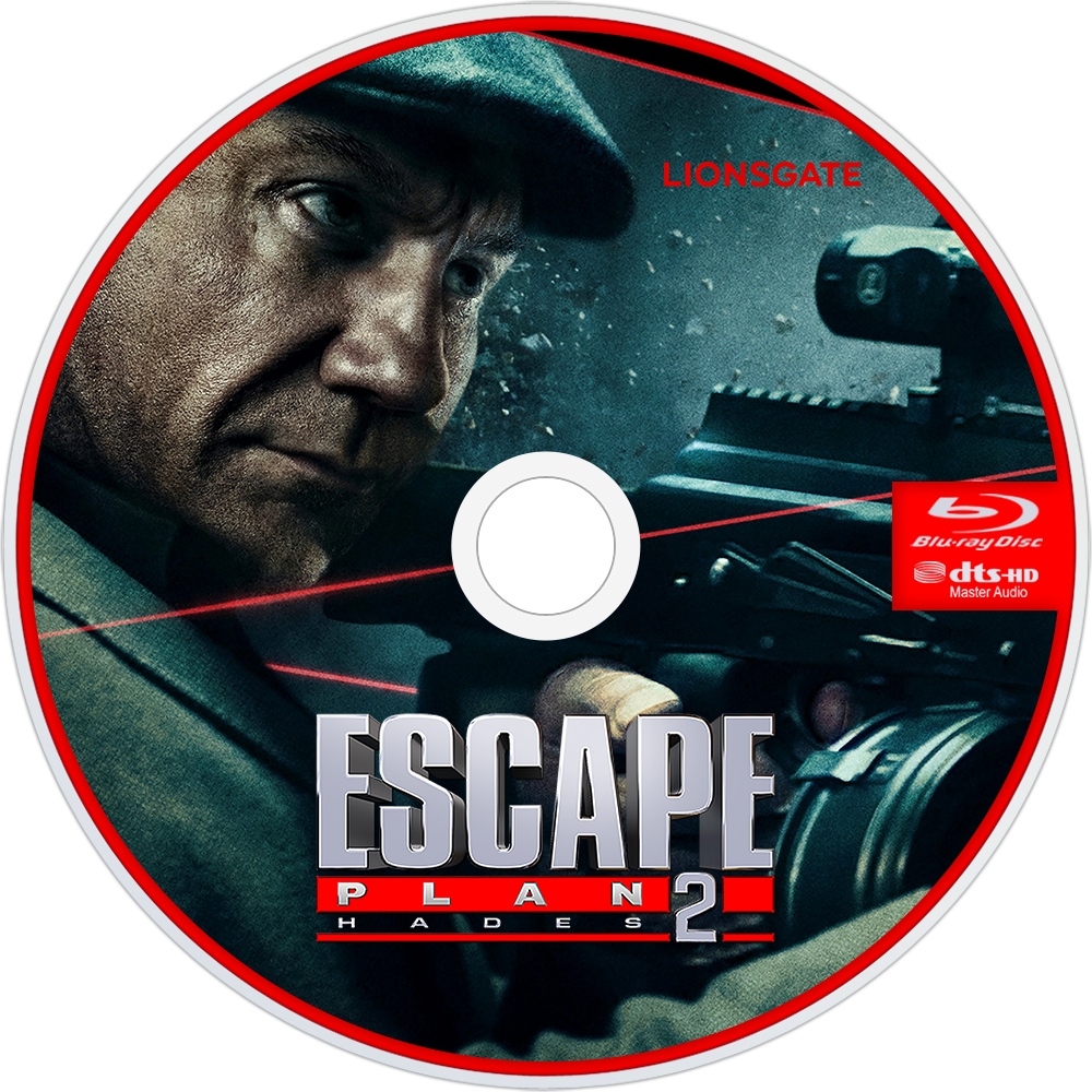 Escape Plan - Escape Plan 2 Disc Dvd (1000x1000), Png Download