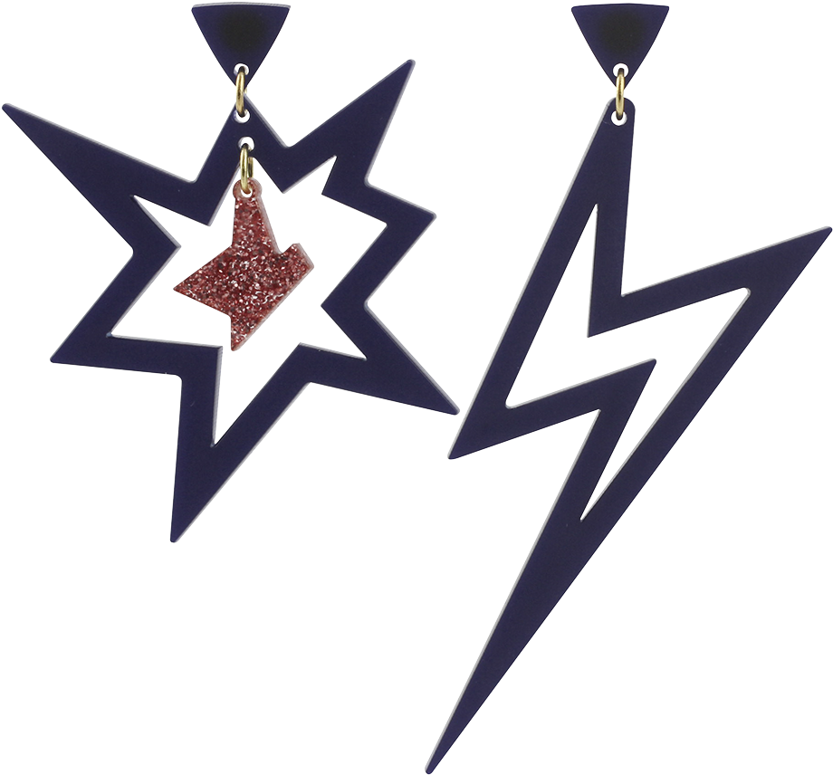 Midnight Blue And Rose Gold Glitter - Illustration (1000x1000), Png Download