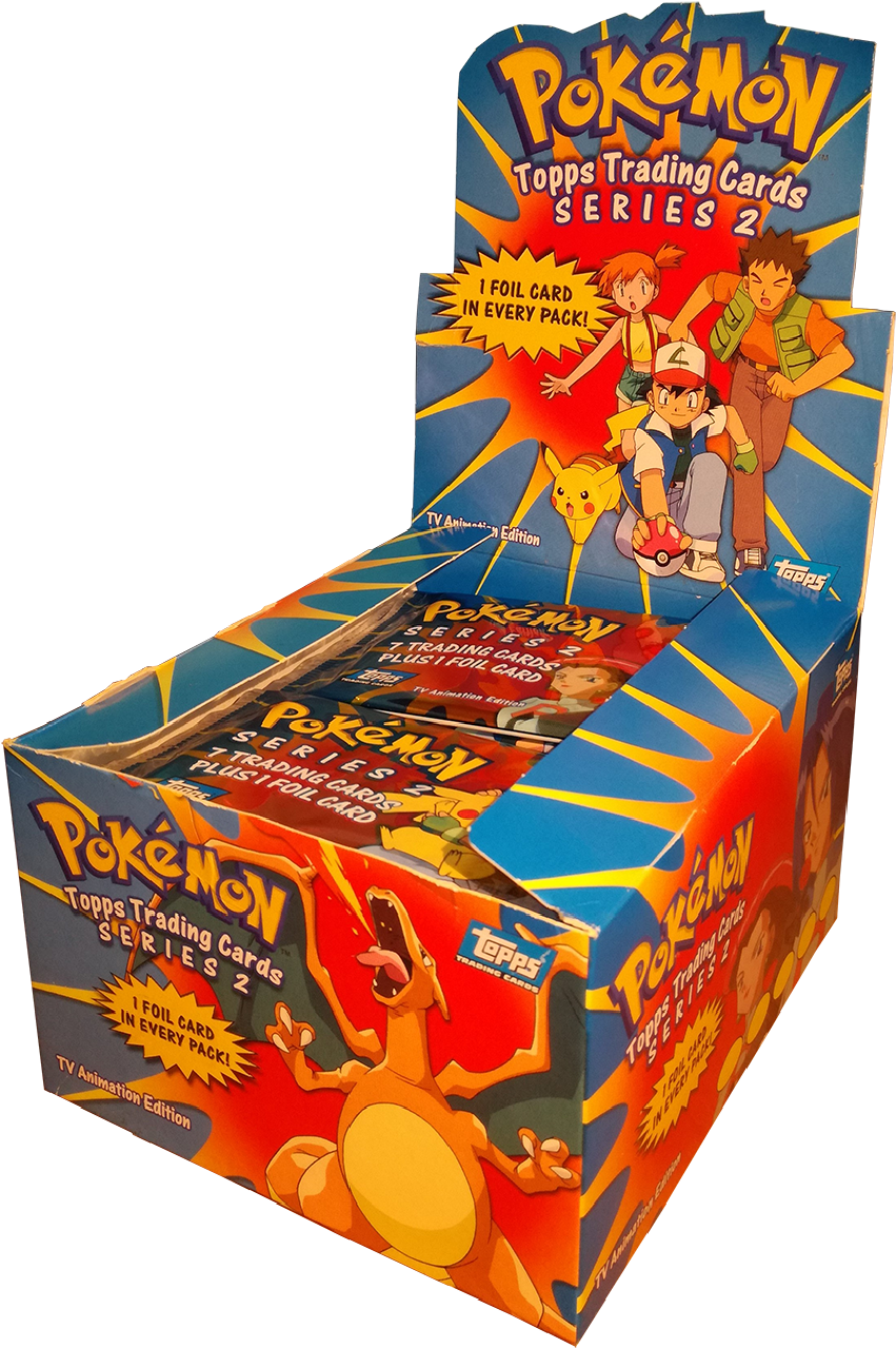 Topps Pokemon Tv Animation Series 2 Tin (859x1280), Png Download