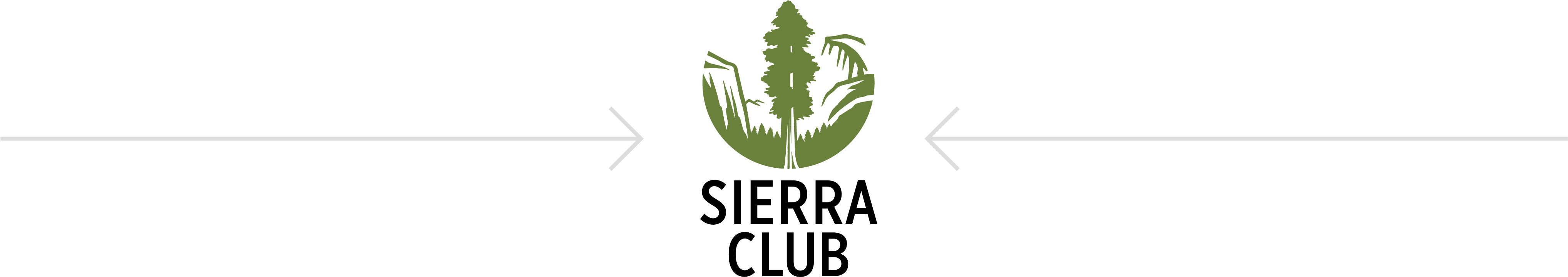 Sierra Club Logo - Sierra Club Logo Png (4259x936), Png Download