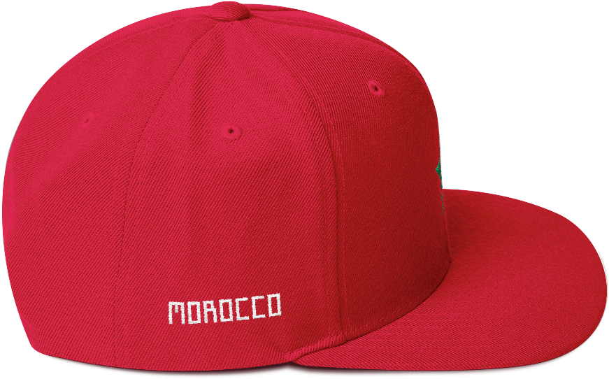 Morocco Star Soccer Snapback Hat - Hat (1000x1000), Png Download