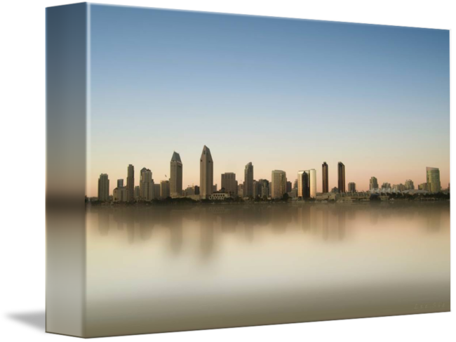 By Lee Sie - Skyline (650x487), Png Download