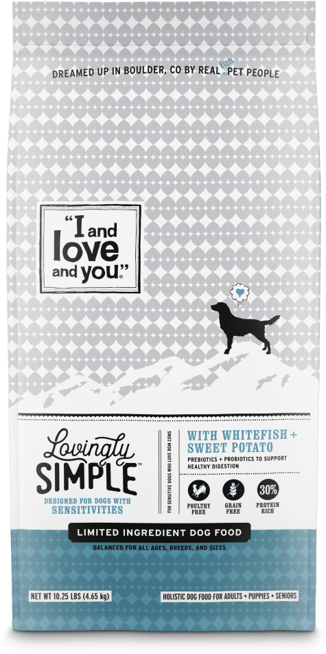 I And Love And You Lovingly Simple Grain Free Lid Whitefish - Love And You - Canned Dog Food Gobble It Up Stew Turkey (1000x1000), Png Download