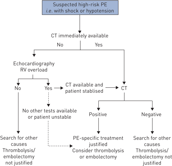Figure 4 Proposed Diagnostic Algorithm For Patients - Pathogenesis Of A Pulmonary Embolism (690x633), Png Download