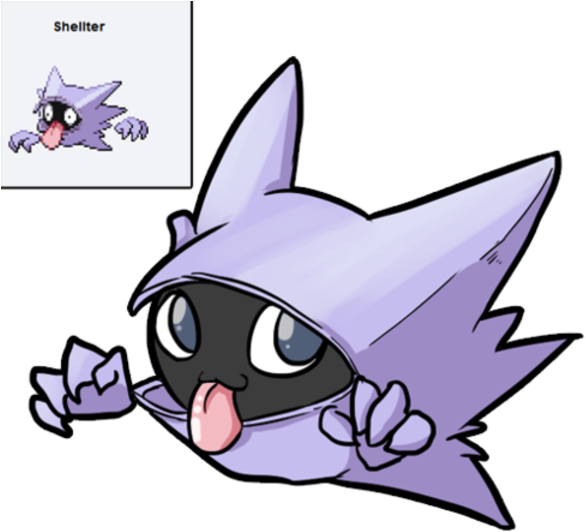 Pokefusion / Pokemon Fusion - Haunter Poke Fusion (600x574), Png Download