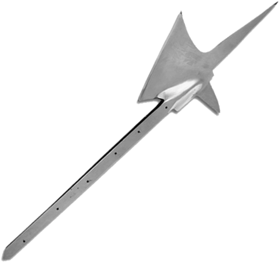 German Halberd Head - German Halberd (555x555), Png Download