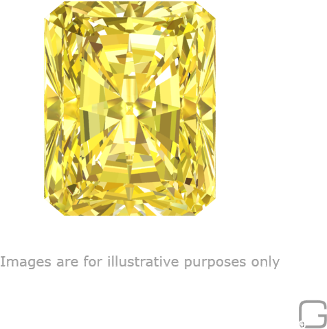 Certificate - Gia - Yellow Diamond Transparent Background (600x600), Png Download