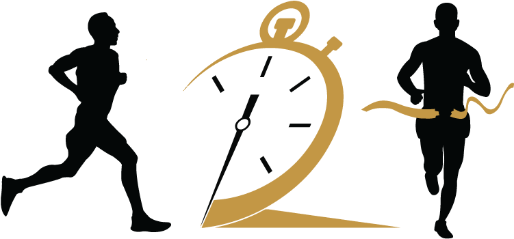 Countdown - Run Transparent (810x399), Png Download