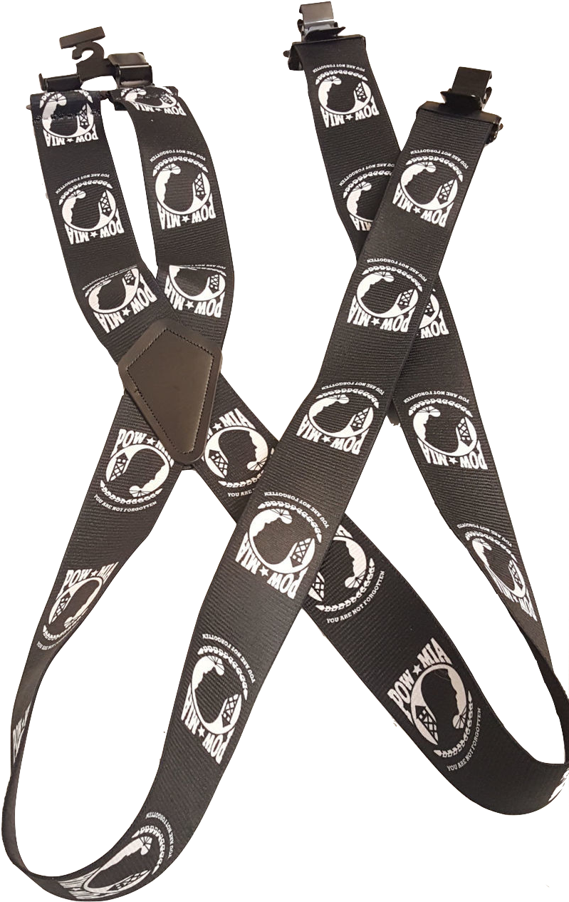 Pow-mia Suspenders 48 Inch - Strap (960x1280), Png Download