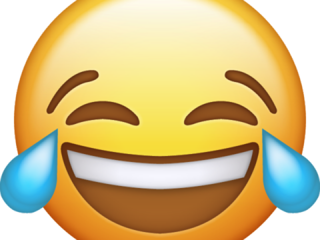 Crying Emoji Clipart Emoji Png - Laughing Face (640x480), Png Download