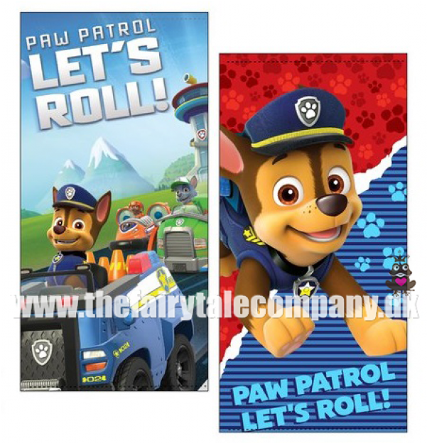 Paw Patrol Badehåndkle, Lets Roll, Chase - Poster: Paw Patrol- Let's Roll, 86x56in. (600x800), Png Download