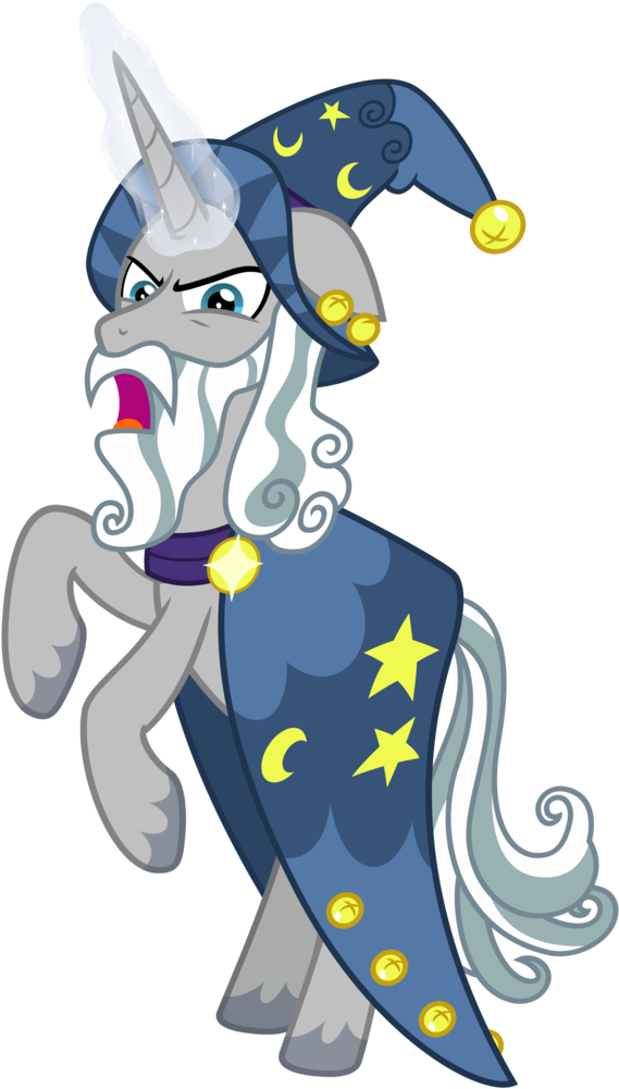 Cheezedoodle96, Ears Down, Floppy Ears, Glowing Horn, - Starswirl The Bearded Shadow Play (640x1024), Png Download