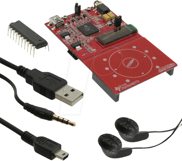 Audio Capacitive Touch Booster Pack Texas Instruments - 430boost-c55audio1 - Texas Instruments (640x567), Png Download