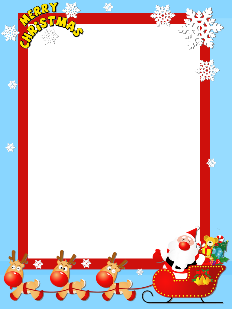 Pin By Lenice Tonkies On Pageborders - Christmas Day (768x1024), Png Download